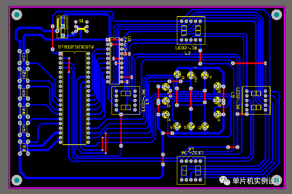 stm32单片机的智能交通灯设计