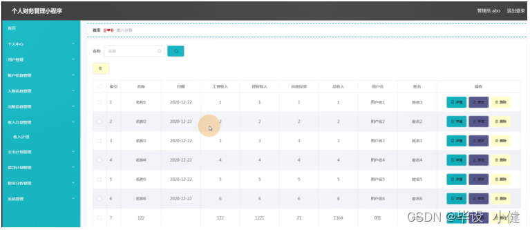 node.js+uni计算机毕设项目个人财务管理小程序（程序+小程序+LW）