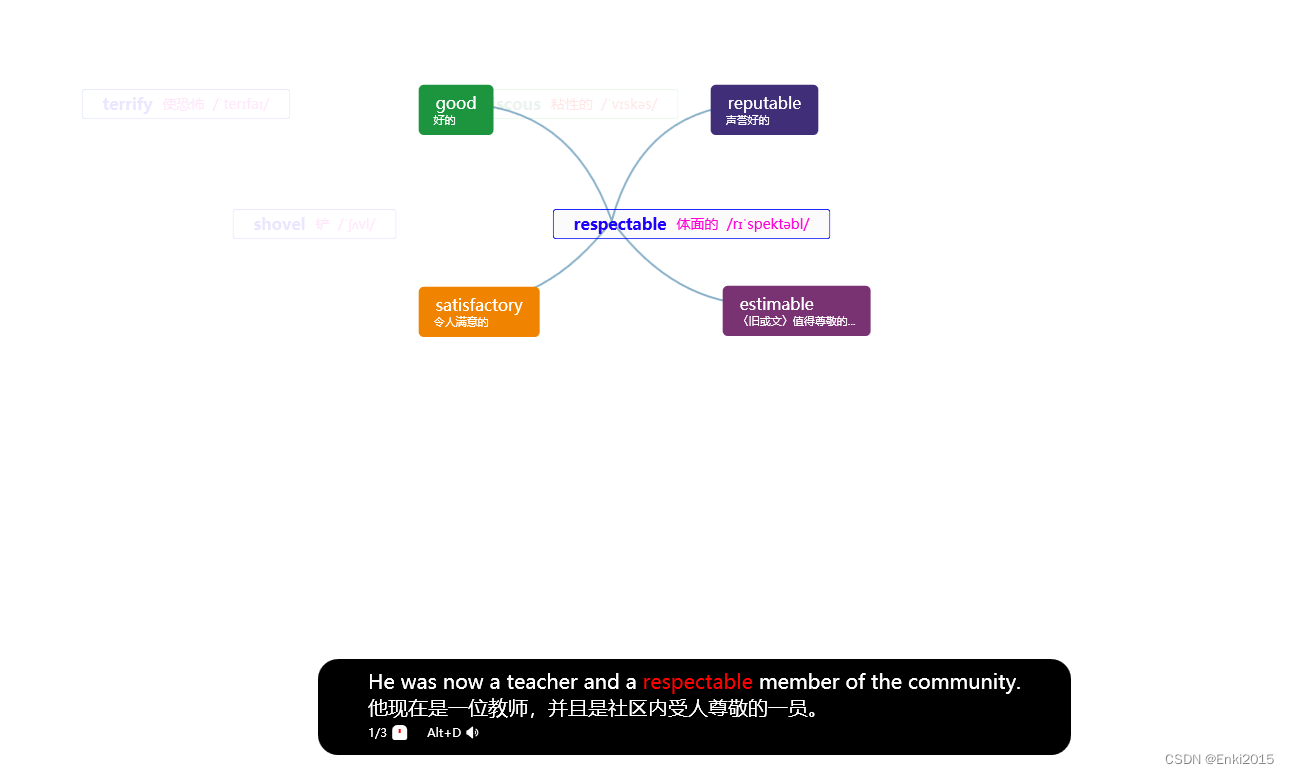 一个桌面弹幕软件，用来记单词刚刚好