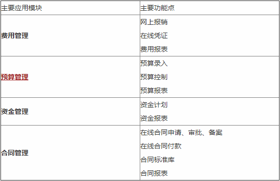 “迅雷”NFS平台一体化（预算管理）案例