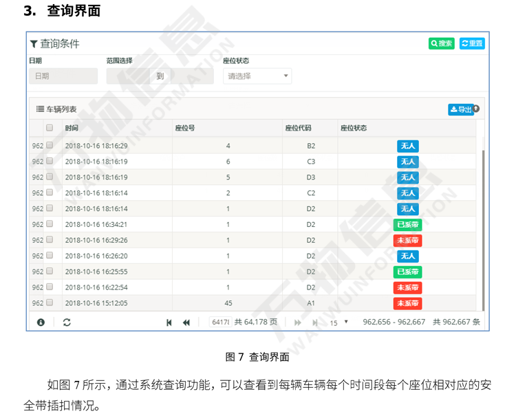 客运车安全带提醒系统