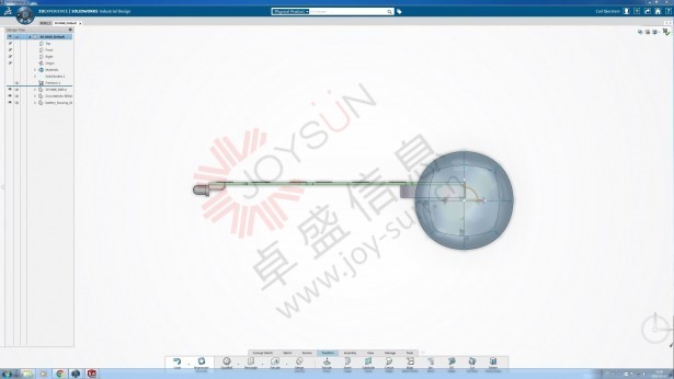 在SOLIDWORKS工业设计师中重新设计遥控器