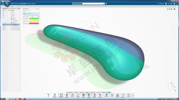 在SOLIDWORKS工业设计师中重新设计遥控器