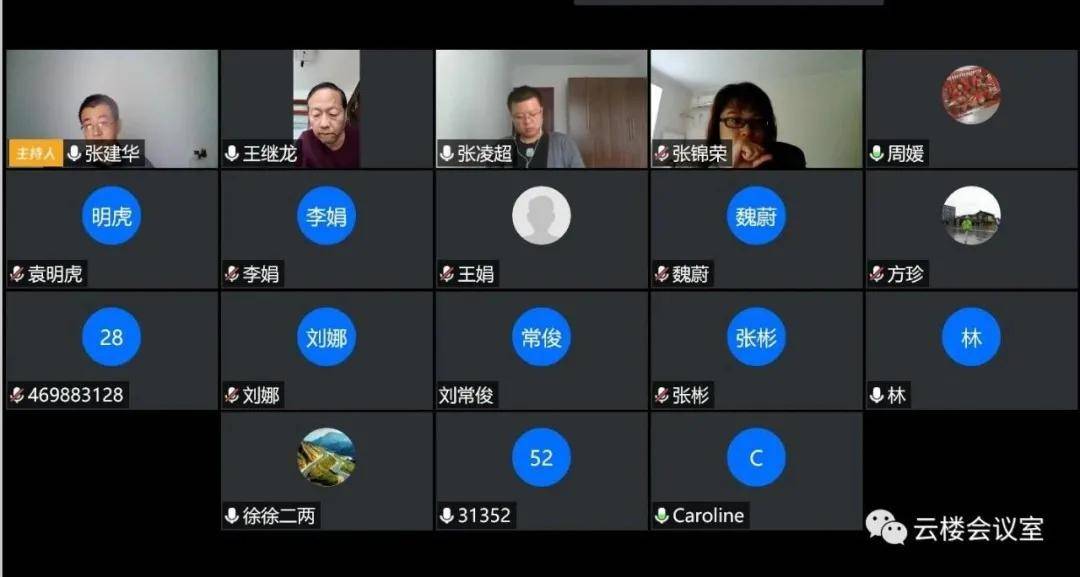 云楼会议室——“虚拟一个自己”参加线上会议