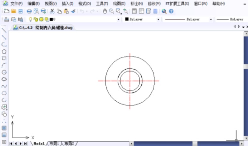 CAD如何绘制正多边形