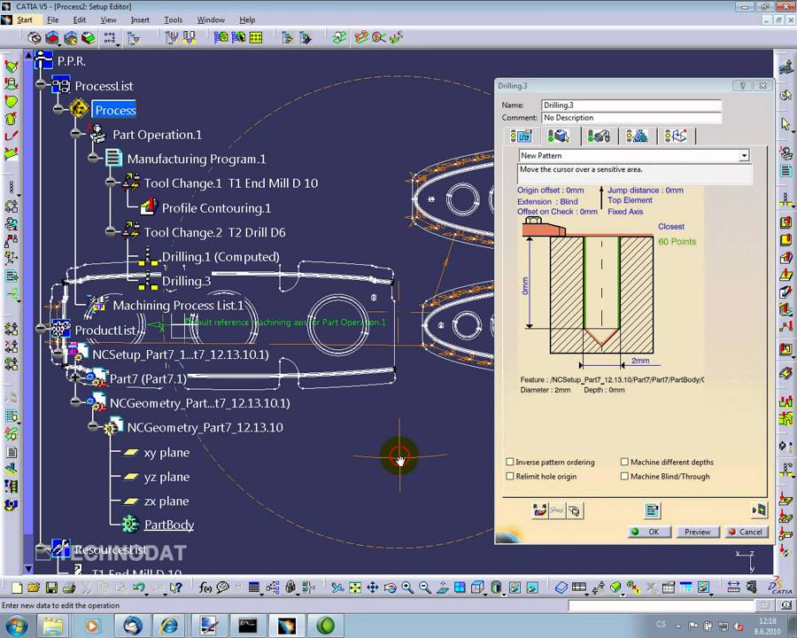 CATIA NC编程与仿真 数控机床、多轴机加、高级机加、仿真验证、STL快速原型开发