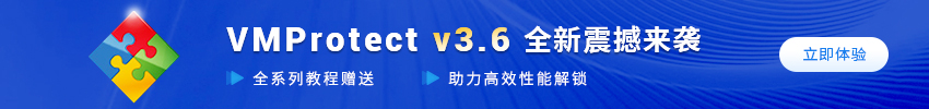 VMProtect 全新v3.6震撼上线，强势助力软件加密！