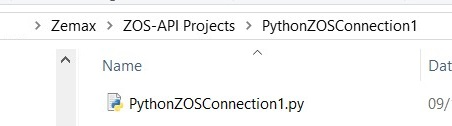 ZEMAX | 使用ZOS-API交互扩展连接Python与OpticStudio