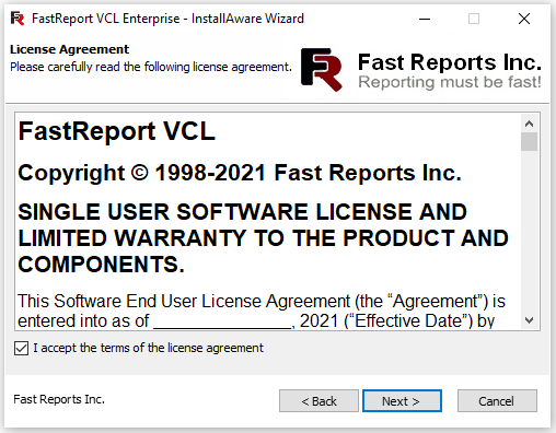 FastReport VCL