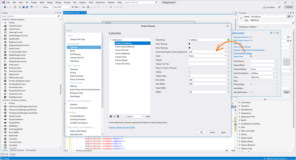 DevExpress WPF v22.1版本图集