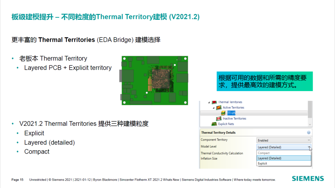 Simcenter Flotherm XT新功能介绍2019 – 2021