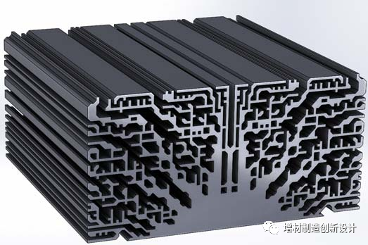 基于增材制造工艺的散热器结构优化设计