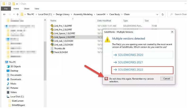 如何在并行安装中更改默认的SOLIDWORKS版本？| SOLIDWORKS教程