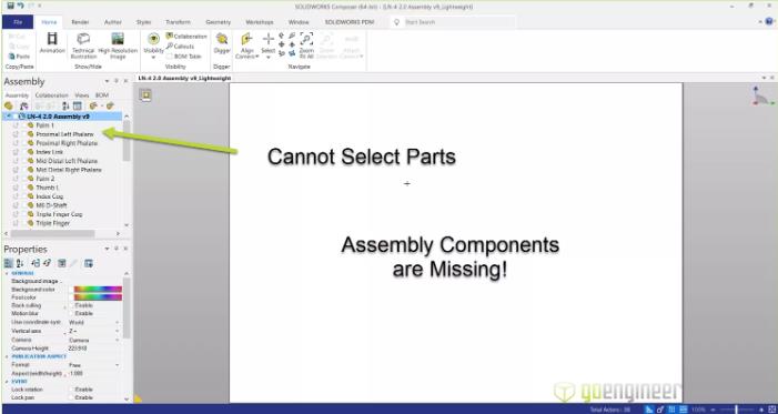 为什么你的装配体在SOLIDWORKS中不可见？ | SOLIDWORKS教程