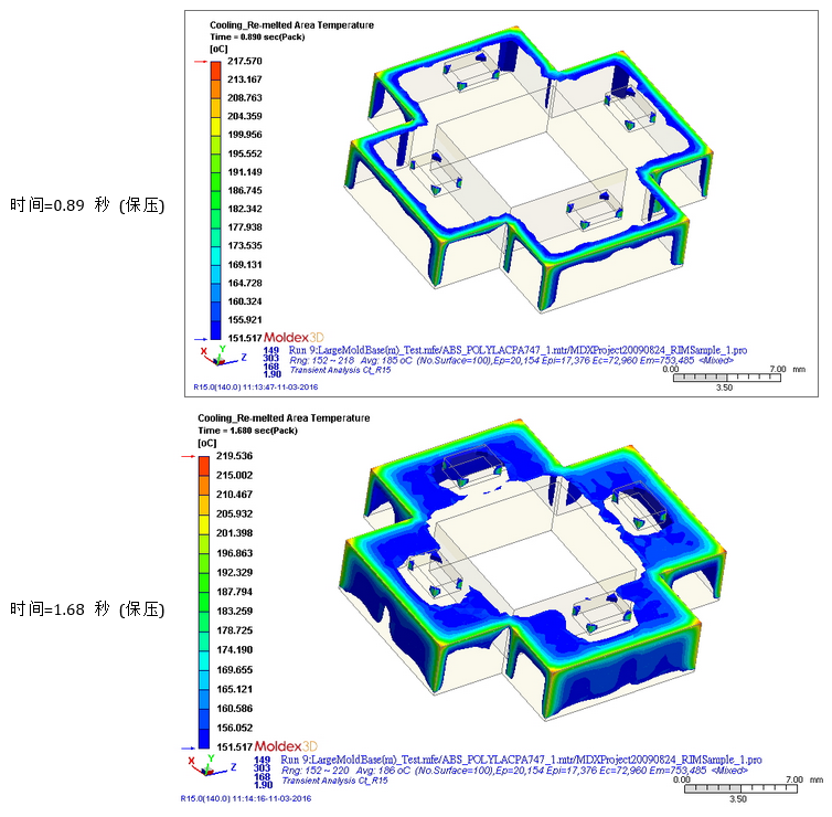 Moldex3D模流分析之如何利用MCM模拟分析评估嵌件的重熔问题