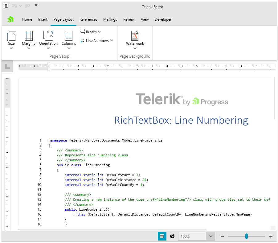 界面组件Telerik UI for WPF R3 2022图集