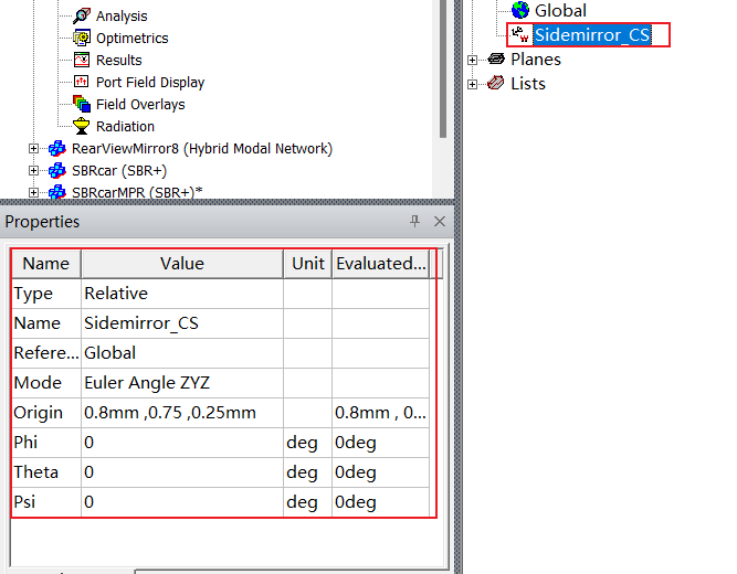 ANSYS HFSS SBR+车载天线布局仿真