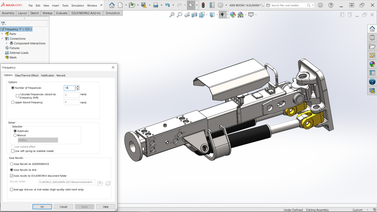 SOLIDWORKS 2023新增功能 – SIMULATION仿真验证