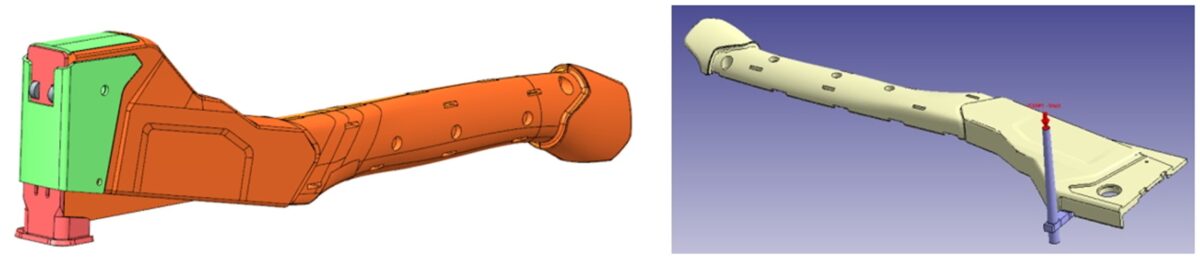 Moldex3D模流分析之史丹利百得应用碳纤维排向应力模拟分析 提升锤钉枪产品结构强度