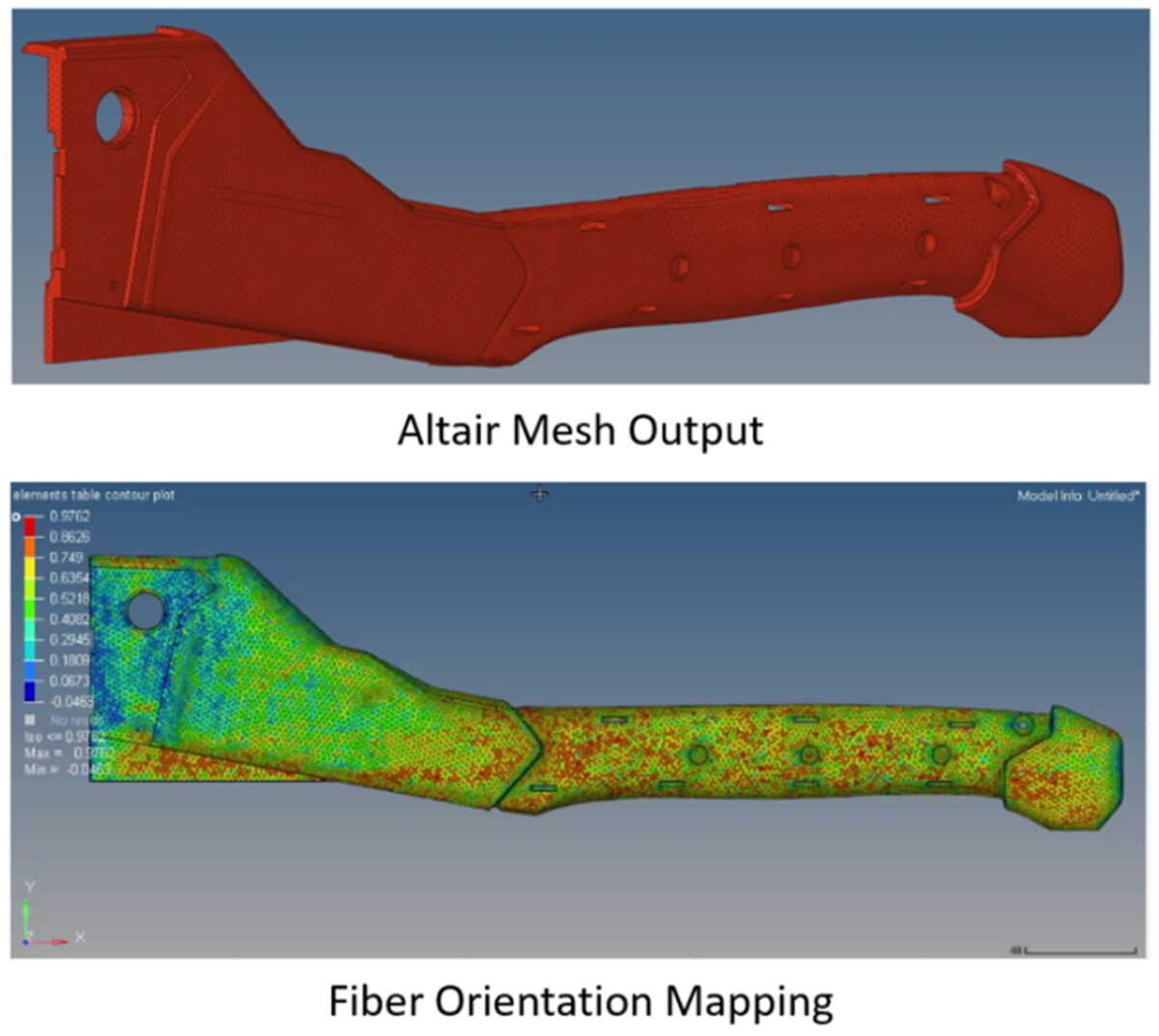 Moldex3D模流分析之史丹利百得应用碳纤维排向应力模拟分析 提升锤钉枪产品结构强度