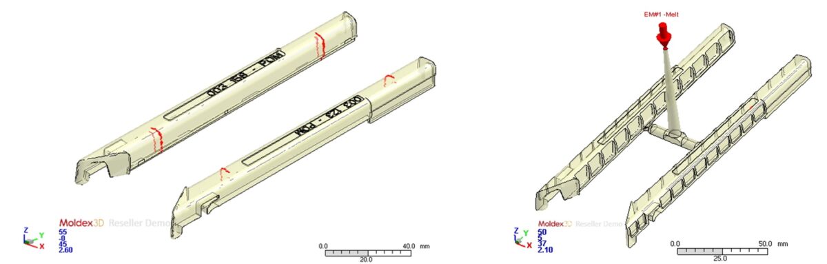 Moldex3D模流分析之威仕实业以Moldex3D达到抽屉滑轨尺寸精度