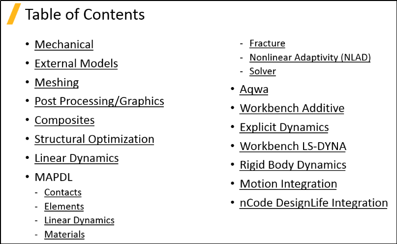 Ansys 2022R1结构产品Mechanical新功能亮点