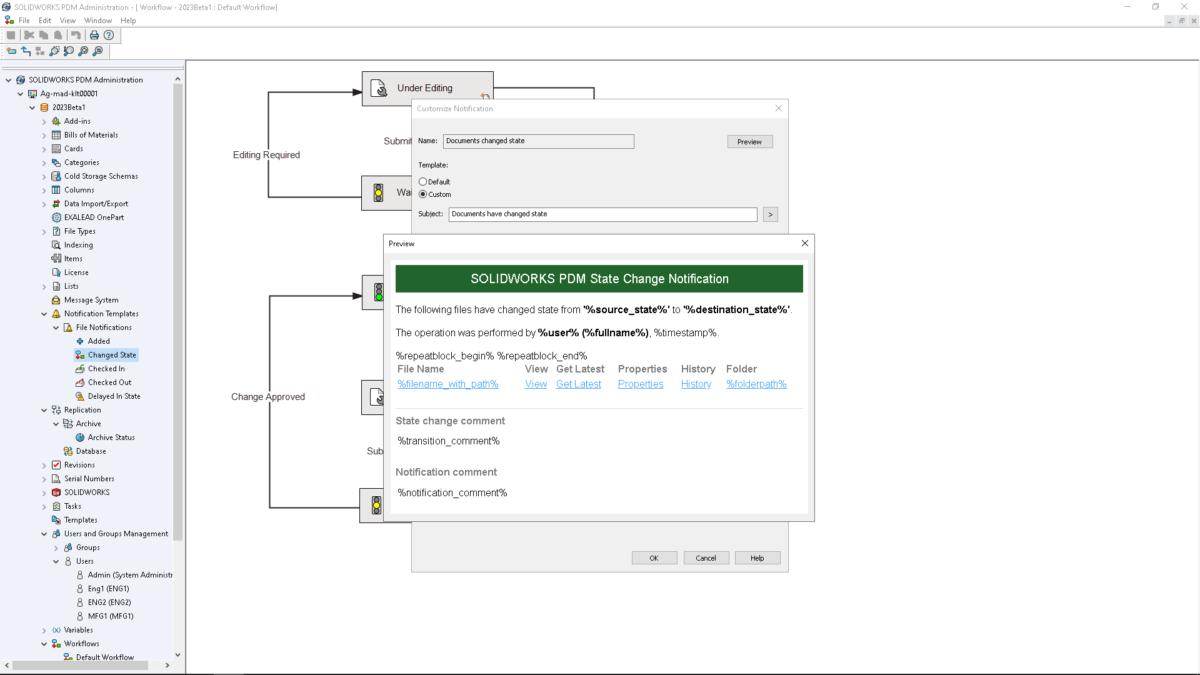 SOLIDWORKS 2023新增功能 – PDM数据管理