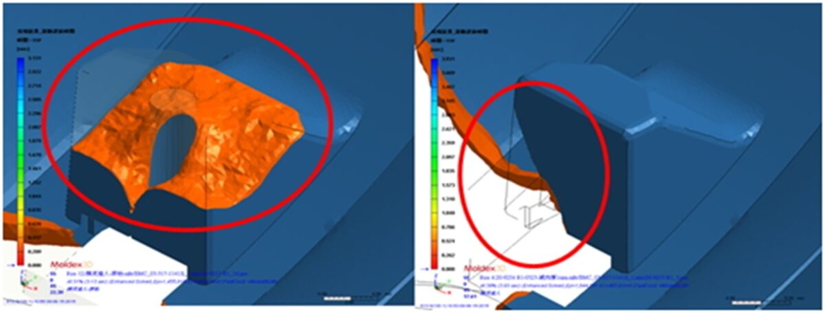 Moldex3D模流分析之车灯大厂堤维西善用Moldex3D模流分析解决汽车反射镜包封问题