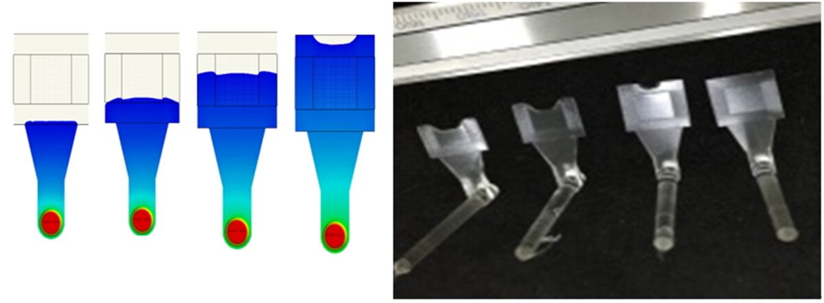 Moldex3D模流分析之金属工业中心以Moldex3D光学模块优化雷射投影机数组镜片