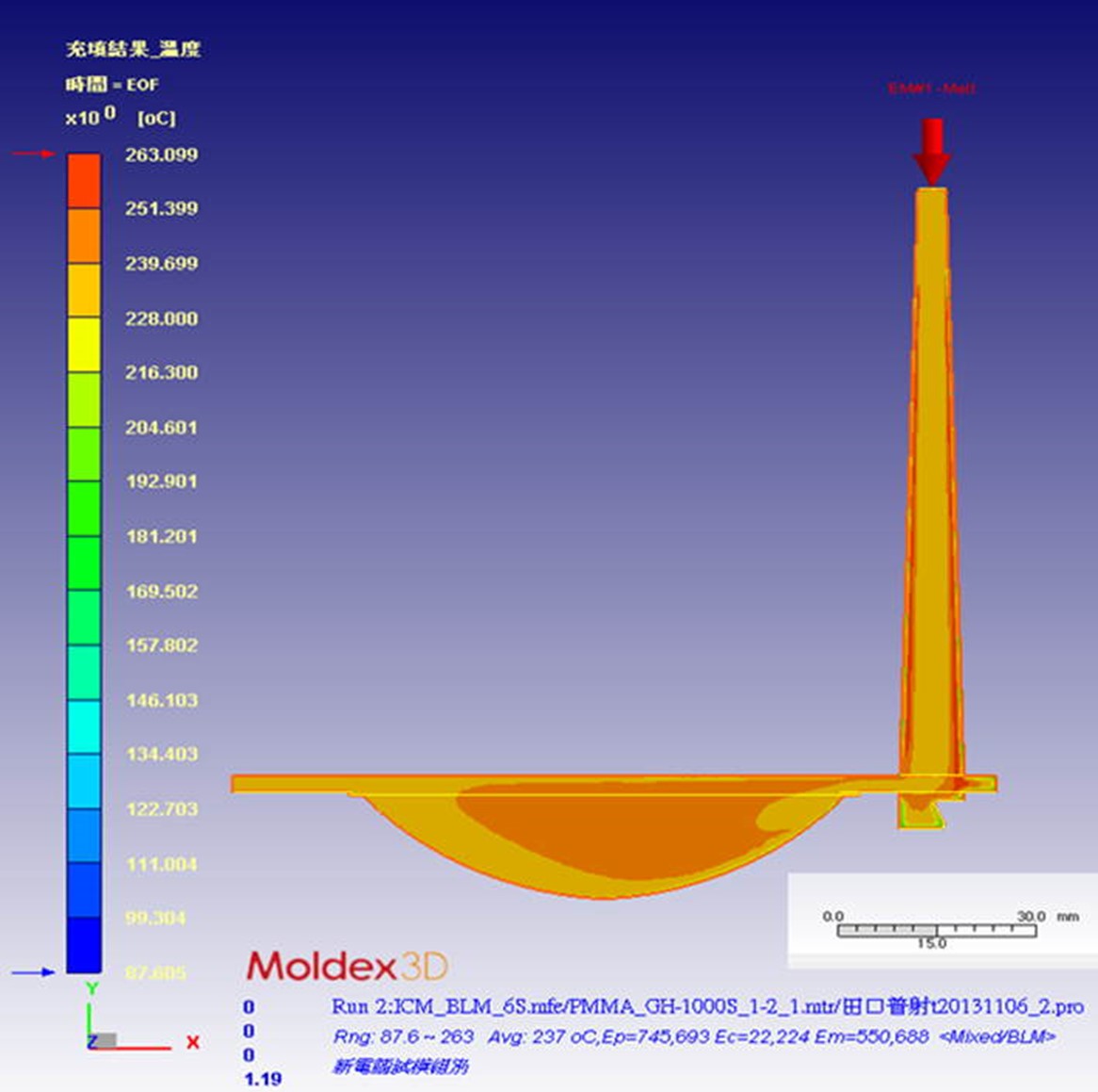 Moldex3D模流分析之藉助Moldex3D验证制程效益提升车灯透镜