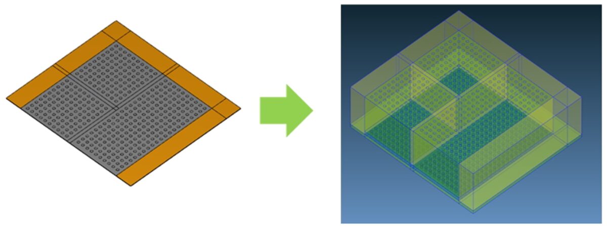 Moldex3D模流分析之运用Studio进行CoWos自动网格建模