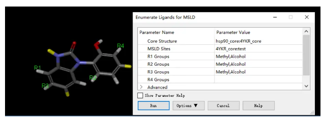 Multi-Site Lambda Dynamics (MSLD) 进行自由能计算