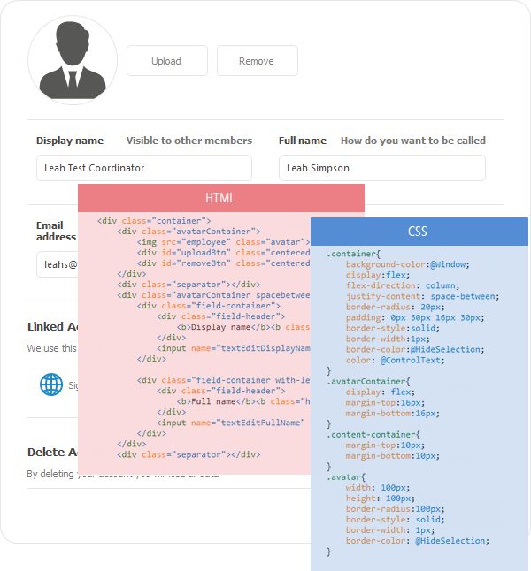 界面控件DevExpress WinForm——HTML-CSS感知控件介绍