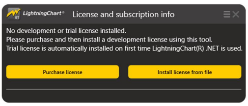 图表控件LightningChart.NET 系列教程（六）：许可证管理介绍（上）