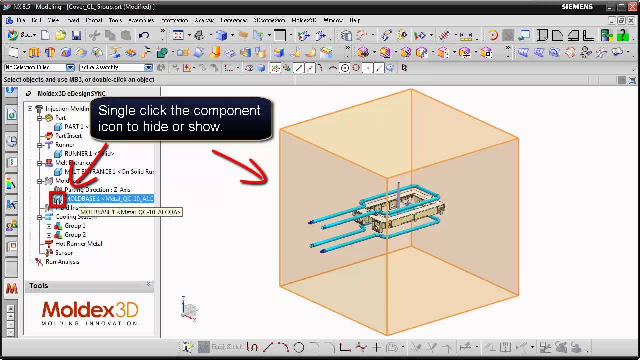 Moldex3D塑料模流软件