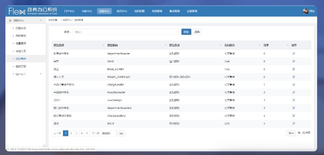 FlexBPM流程引擎平台的功能截图